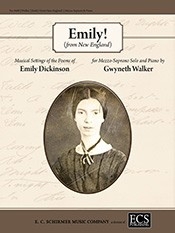 Gwyneth Walker, Emily! Mezzo-Soprano and Piano Buch