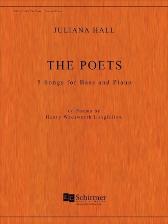 Juliana Hall, The Poets Bass Voice and Piano Buch