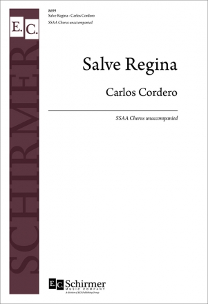 Carlos Cordero, Salve Regina Women's Choir [SSAA] Chorpartitur