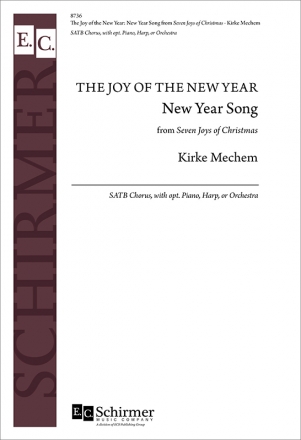 Kirke Mechem, The Seven Joys of Christmas - No. 5 Mixed Choir [SATB] opt. Piano or Harp Chorpartitur
