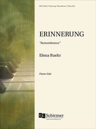 Elena Ruehr, Erinnerung Klavier Buch