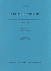 Robert Ward, A Friend of Napoleon Operette and Piano Partitur + Stimmen