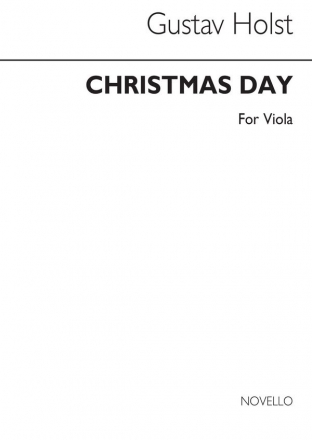 Holst Christmas Day - Viola  Stimme