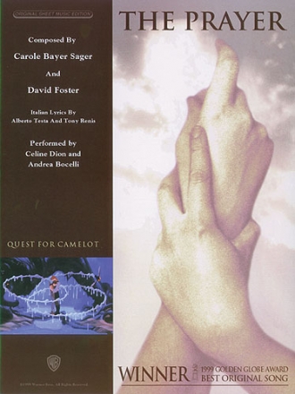 The Prayer Piano, Vocal and Guitar Buch