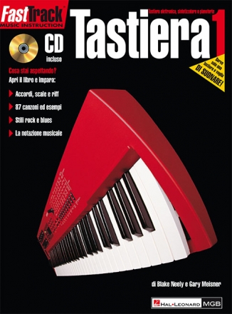 Fast Track - Tastiera vol. 1 Keyboard Buch + CD