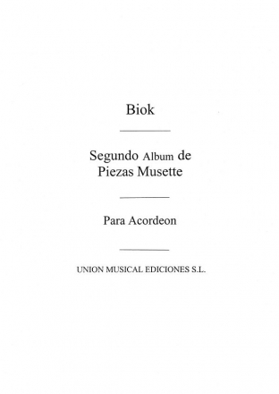 Acheter Biok, Segundo Album De Piezas Accordion Buch