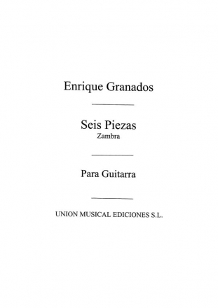 Zambra No.5 Ss Pzas Sobre Cantos Gitarre Buch
