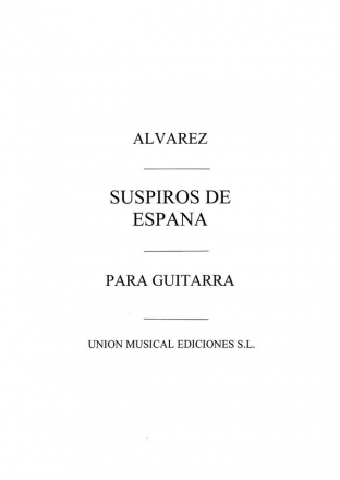 Suspiros De Espana Pasodoble para guitarra