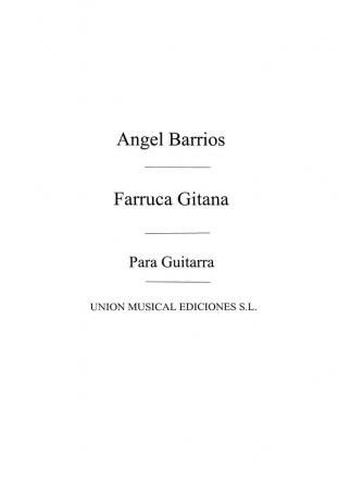 Farruca Gitana Gitarre Buch