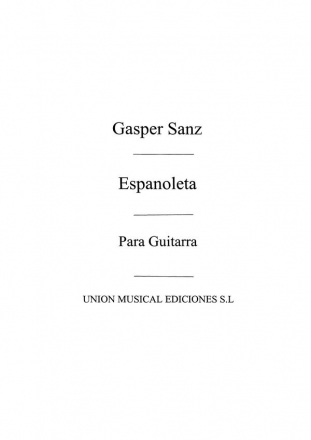 Espanoleta Gitarre Buch