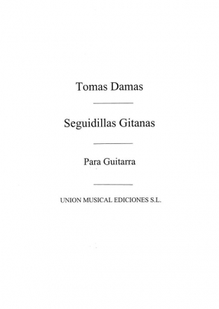 Seguidillas Gitanas Gitarre Buch