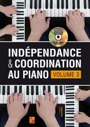Frederic Dautgny, Indpendance et coordination au piano Klavier Buch + DVD