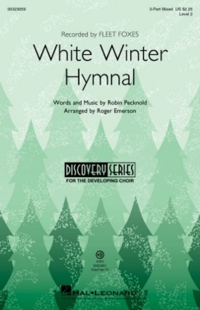 Robin Pecknold, White Winter Hymnal VoiceTrax CD CD
