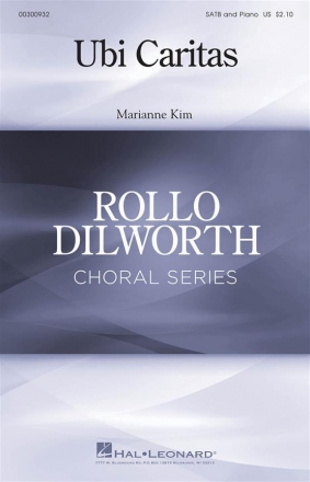 Marianne Kim, Ubi Caritas SATB Choral Score