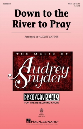 Down to the River to Pray SSA Choral Score