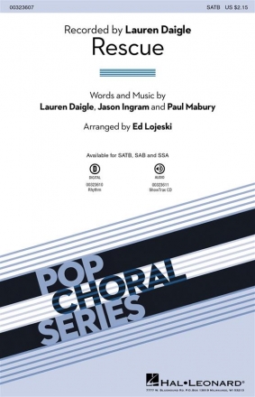 Rescue SATB Choral Score