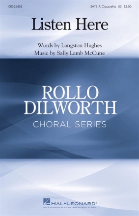 Sally Lamb McCune, Listen Here SATB divisi a Cappella Choral Score