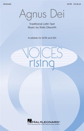 Rollo Dilworth, Agnus Dei SATB Choral Score
