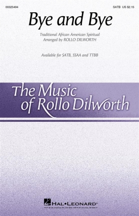 Bye and Bye SATB Choral Score