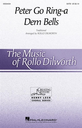 Peter Go Ring-a Dem Bells SATB Choral Score