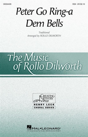 Peter Go Ring-a Dem Bells SSA Choral Score