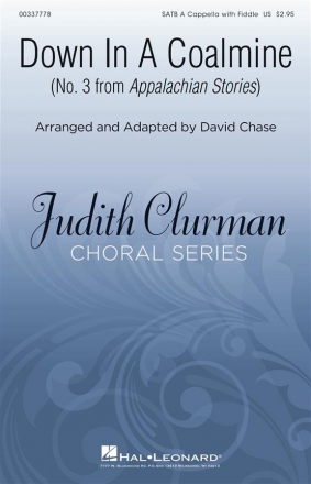 Down In A Coalmine SATB Choral Score