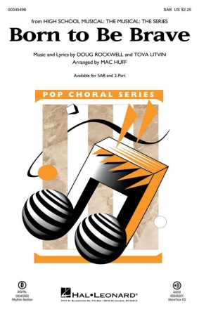 Born to Be Brave SAB Choral Score