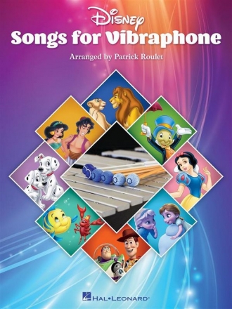 Disney Songs for Vibraphone Vibraphone Book