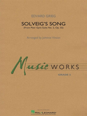 Edvard Grieg, Solveig's Song (from Peer Gynt Suite No. 2) Concert Band Set