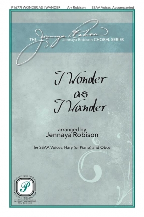 I Wonder as I Wander SSAA Choral Score