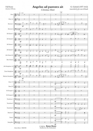 Emil Nikolaus von Reznicek, Donna Diana Concert Band/Harmonie Partitur + Stimmen