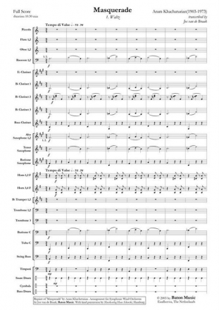 Giuseppe Verdi, La Traviata Concert Band/Harmonie Partitur + Stimmen