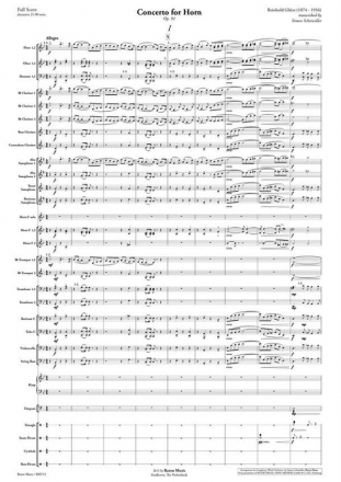 Edvard Grieg, Solveig's Song Concert Band/Harmonie Partitur + Stimmen