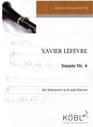 Sonate Nr.4 f�r Klarinette in B und Klavier