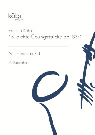 15 leichte �bungsst�cke op.33/1 f�r Saxophon