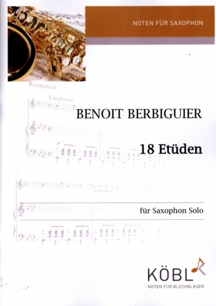 18 Et�den f�r Saxophon