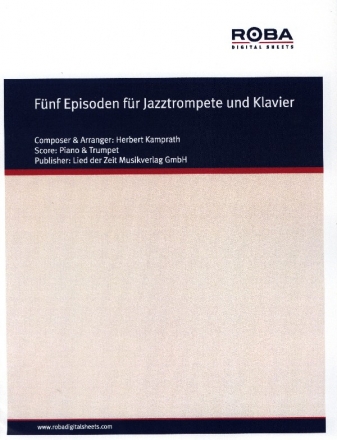 5 Episoden f�r Jazztrompete und Klavier