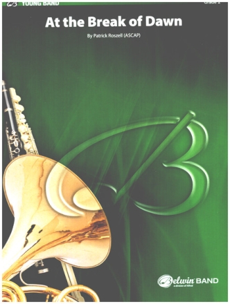 At The Break Of Dawn   for concert band score and parts