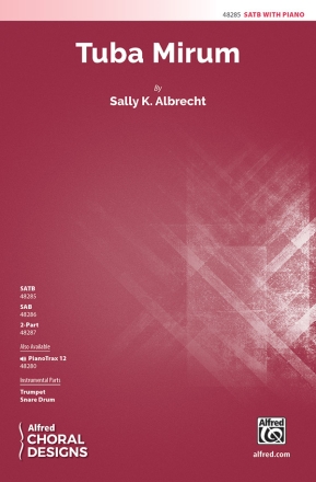 Albrecht, Sally K Tuba Mirum SATB