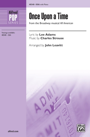 Leavitt, John (arranger) Once Upon A Time SSA