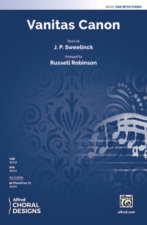 Sweelinck arr Robinson, R Vanitas Canon SAB