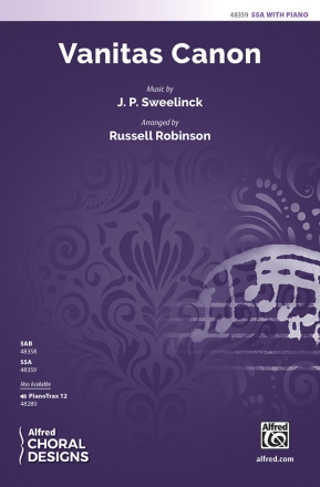 Sweelinck arr Robinson, R Vanitas Canon SSA