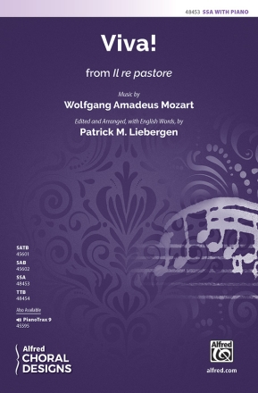 Mozart arr Liebergen, P Viva SSA
