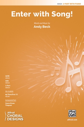 Enter with Song! for 2-part choir with piano choral score