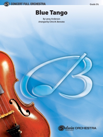 By Leroy Anderson / arr. Chris M. Bernotas, Blue Tango Pop Concert Full Orchestra Score & Parts