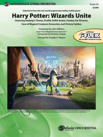 John Williams except 'Care of Magical Creatures Encounter' Nicholas Ho Pop Intermediate String Orchestra Score