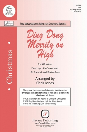 George Ratcliffe Woodward, Ding Dong Merrily on High SAB Choral Score