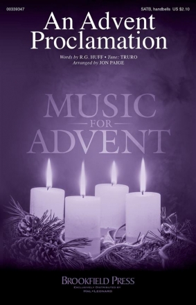 An Advent Proclamation SATB and Handbells Choral Score