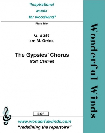 Bizet, G., The Gypsies' Chorus (Carmen) 3 Flutes