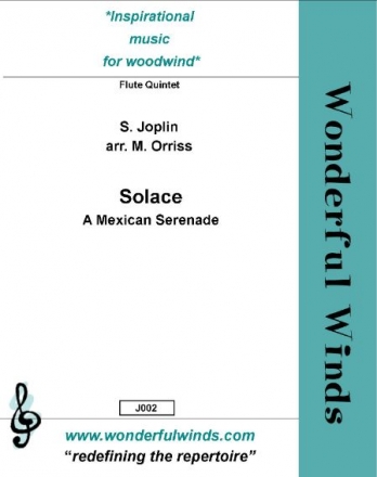 Joplin, S., Solace (A Mexican Serenade) 3 Flutes, A, B